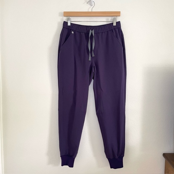 Figs Tansen Jogger Scrub Pants Limited Edition Purple Shadow Small Short - Picture 5 of 16